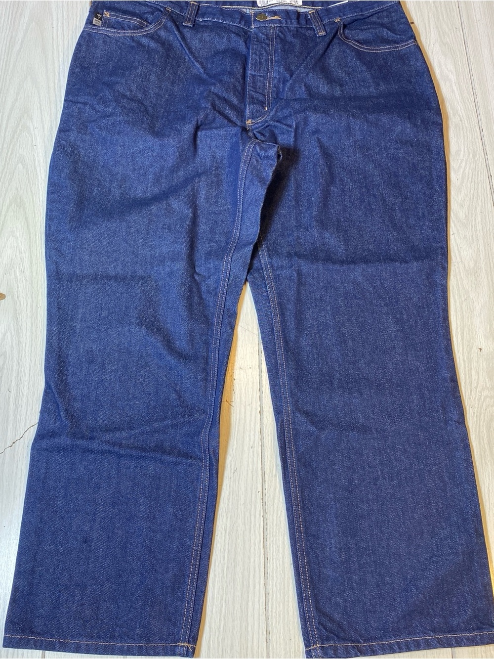 New FR Jean’s Men’s 42/30 Dark Wash Blue Denim Flame Resistant Work 280-83